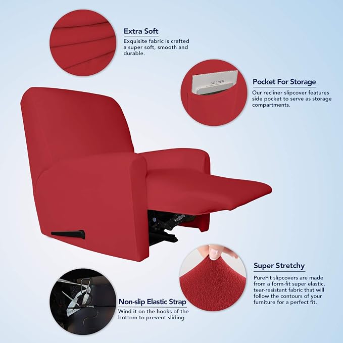 PureFit Super Stretch Chair Sofa Slipcover - Image 3