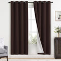 Yakamok Room Darkening 100% Blackout Curtains Grommet Window Treatments by Yakamok