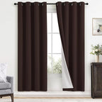 Yakamok Room Darkening 100% Blackout Curtains Grommet Window Treatments by Yakamok