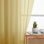 Simplebrand Yellow Tier Curtains - Image 5