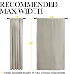 NICETOWN Blackout Curtains for Living Curtains, Room Darkening Window Curtain - Image 7