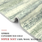 Lansny Modern Abstract Entryway Rug Indoor 2x3 Washable Rug Non-Slip Soft Small - Image 4