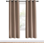NICETOWN Kitchen Blackout Curtains and Drapes, 1 Pair, 34 inches by 70 Inch - Image 2