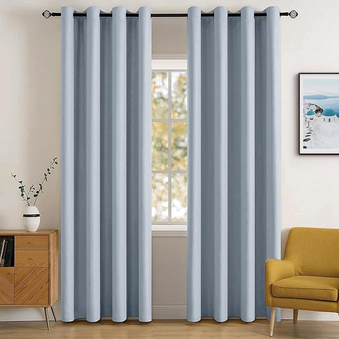MIULEE Blackout Curtains for Bedroom Living Room Thermal Insulated Room by MIULEE