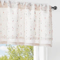 jinchan Kitchen Valance Curtain by JINCHAN
