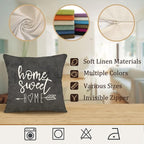 YCOLL Pillow Covers 20x20 Set of 4, Modern Sofa Throw Pillow Cover, Decorative - Image 7