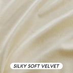 RYB HOME Beige Velvet Curtains 84 inches - Image 6