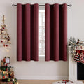 MIULEE Christmas Blackout Curtains, Room Darkening Thermal Insulated Drapes by MIULEE