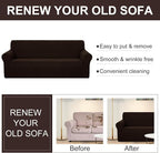 U-NICE HOME Loveseat Cover Stretch Couch Cover Sofa Cover Sofa Slipcover - Image 5