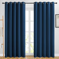 NICETOWN Blackout Sliding Door Curtains 84 inch Length 2 Panels by NICETOWN