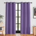 NICETOWN Blackout Window Curtains 80 inch Long, 2 Panels, 34 inch, Lilac Purple by NICETOWN