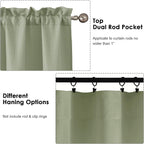 OWENIE Bob 1 PCS Green Valances - Image 7