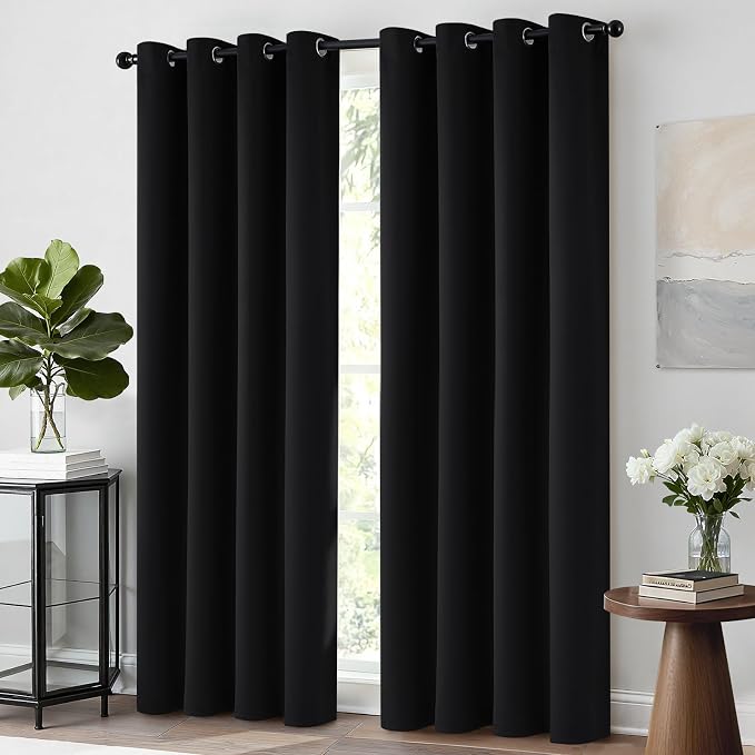 Yakamok Black Out Curtains 63 Inch Length - Image 2