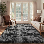 6x9 Ft Large Shag Rugs for Living Room Decor, Tie-Dyed Ultra Soft Fluffy Furry - Image 2