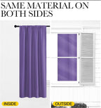 NICETOWN RV Bunk Curtains, Lilac Purple, 2 Panels, W42 x L30 -Inch, Kitchen - Image 5