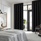 DWCN Blackout Curtains Room Darkening Thermal Insulated Bedroom Curtains Window - Image 2