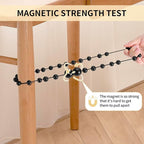 Magnetic Curtain Tiebacks, 4 Pack Curtain Holdbacks - Image 6