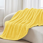 BEDELITE Twin Blanket for Couch & Bed, 300GSM Soft & Warm Fleece Blanket - Image 8