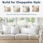 MIULEE 16x16 Pillow Inserts, Decorative Fluffy Throw Pillow Inserts Cotton - Image 4