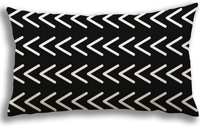 YCOLL Lumbar Pillow Covers 12x20 Set of 4, Modern Sofa Throw Pillow Cover - Image 5