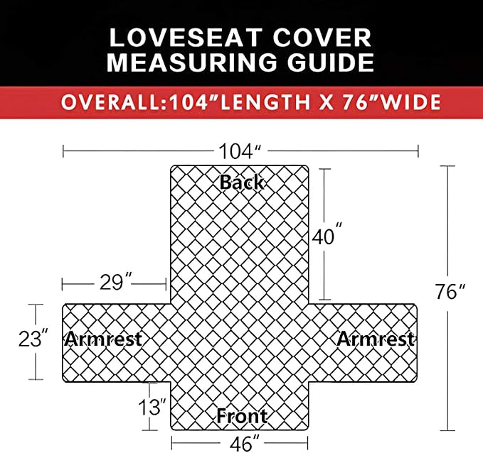 Easy-Going Reversible Loveseat Couch Cover - Image 6