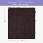 Bigacogo Chunky Knit Throw Blanket - Image 2