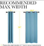 NICETOWN Thermal Curtains for Kids Room, Window Treatment Thermal Insulated - Image 7