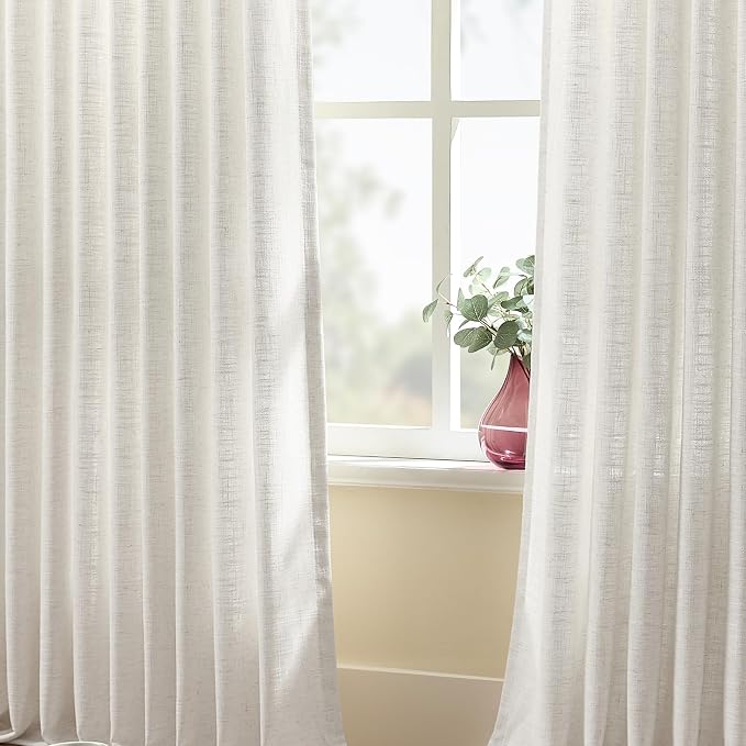 IVAPUPU Pinch Pleated Curtains 102 Inch Long - Image 4