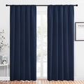 NICETOWN Navy Curtains Blackout Draperies by NICETOWN