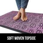 GORILLA GRIP 100% Waterproof All-Season WeatherMAX Doormat, Durable Natural - Image 7