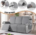 VANSOFY Waterproof Recliner Couch Covers, Sofa Covers 1-Piece Washable - Image 2