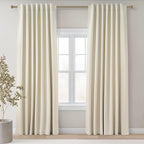 Topfinel 78 Inch Long Curtains for Sliding Door Closet Doors 100% Blackout by Topfinel