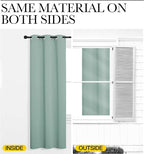 NICETOWN Modern Blackout Curtains Noise Reducing, 2 Panels, W42 x L54, Thermal - Image 5