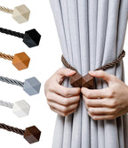 NazTur Magnetic Curtain Tiebacks- Upgrade 2022 by NazTur