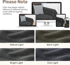 Sectional Couch Covers, 2 Pieces Washable L Shaped Couch Covers Sofa Blanket - Image 8