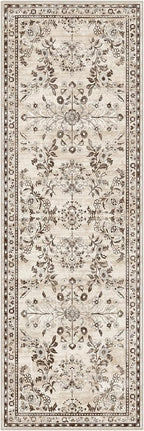 Yamaziot Washable Runner Rug 2x6 – Non Slip Boho Floral Hallway Runner Rug - Image 8