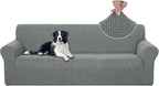U-NICE HOME 4 Seater Stretch Couch Cover Sofa Cover Washable Sofa Slipcover by U-NICEHOME