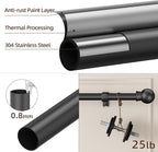 SMODBRODRE Curtain Rods for Window 32 to 78 - Image 2