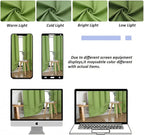 Simplebrand Ava Lime Blackout Curtains - Image 8