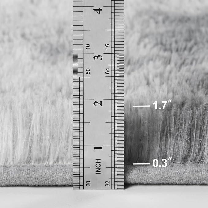Large Shag Area Rugs 10 x 14, Tie-Dyed Plush Fuzzy Rugs - Image 2