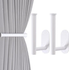 Groleca 2 Pack Adhesive Curtain Holdbacks by GROLECA