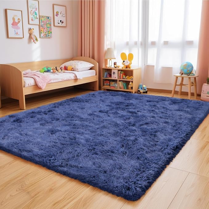 9x12 Fluffy Area Rugs for Living Room, Large Fuzzy Shag Area Rug for Bedroom - Image 7