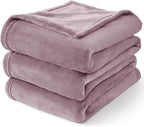 BEDELITE Fleece Blanket Twin Size Dusky Violet Throw Blankets - Image 8