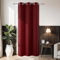 Joydeco Blackout Door Curtain for Doorway Privacy 80 Inches Long, Grommet by JOYDECO