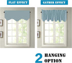 H.VERSAILTEX 4 Panels Blackout Curtain Valances - Image 6