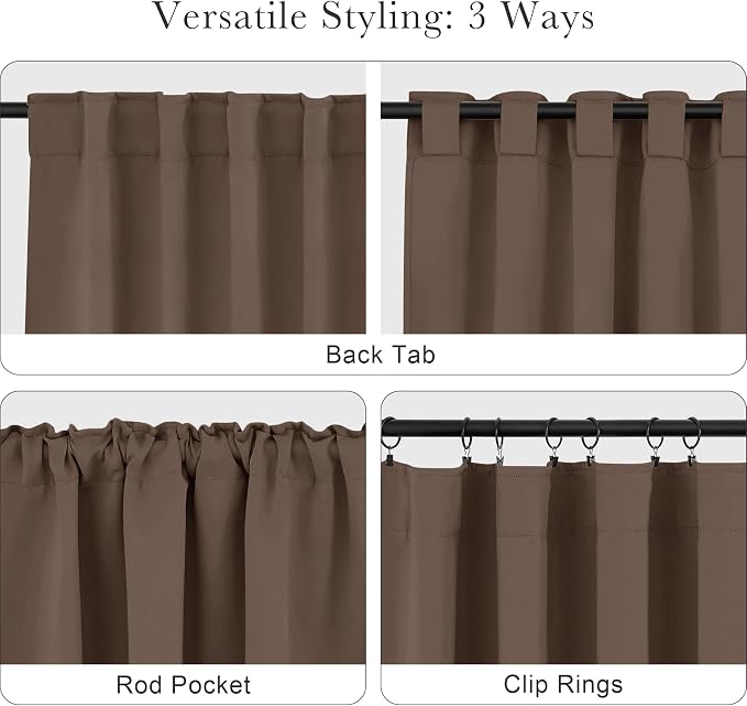 PONY DANCE Thermal Blackout Curtains - Image 5