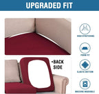 H.VERSAILTEX High Stretch Individual Seat Cushion Covers Sofa Slipcovers Couch - Image 7