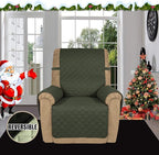Easy-Going Recliner Sofa Slipcover Reversible Sofa Cover Water Resistant Couch - Image 2