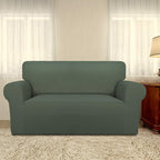 PureFit Super Stretch Sofa Slipcover – Spandex Non Slip Soft Couch Sofa Cover - Image 2