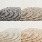 Fancy Homi 4 Packs Neutral Euro Decorative Throw Pillow Covers 28x28 Inch - Image 5